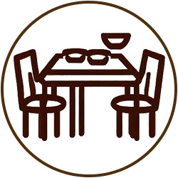 Dining Table Set Icon